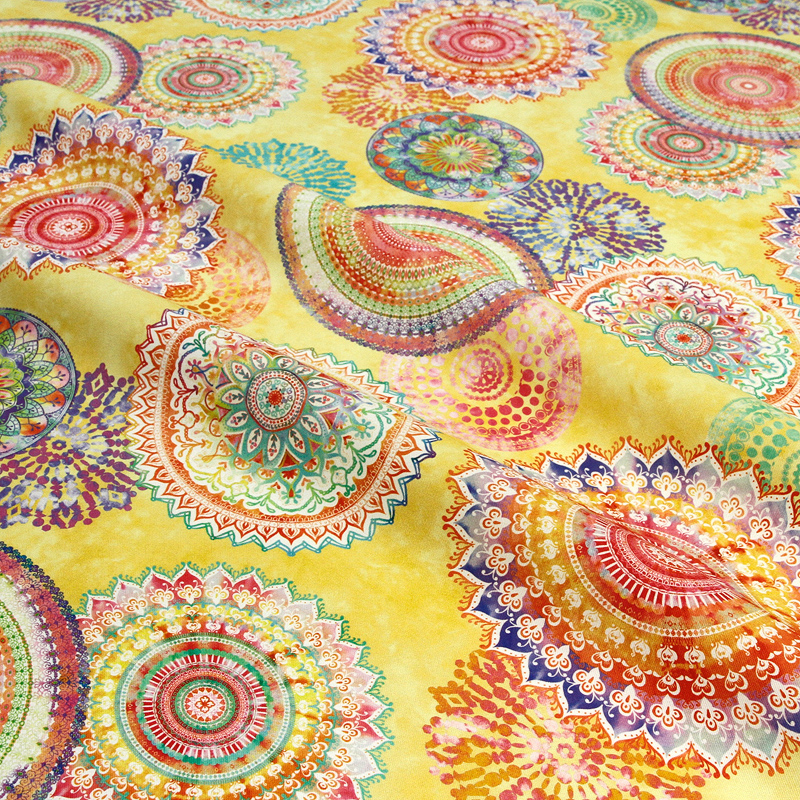 Outdoor, TERASSIKANGAS MANDALA KELTAINEN  lev. 140cm (MU012V)